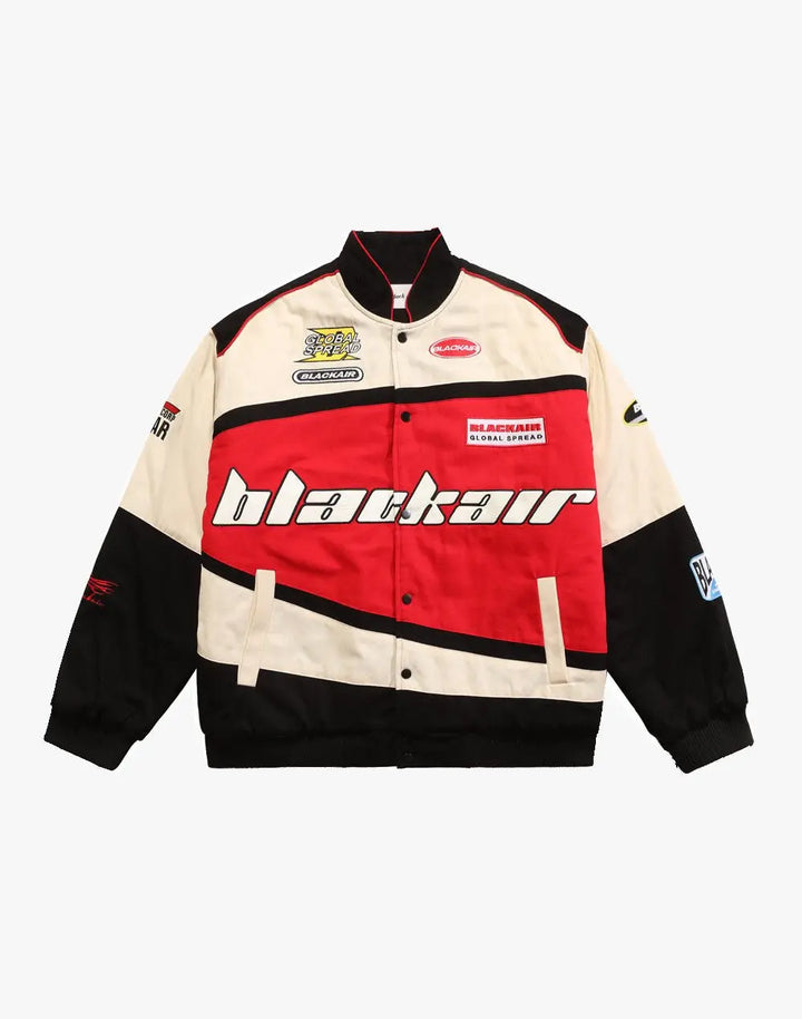 "Blackaid" Racing Jacket High Street Pink