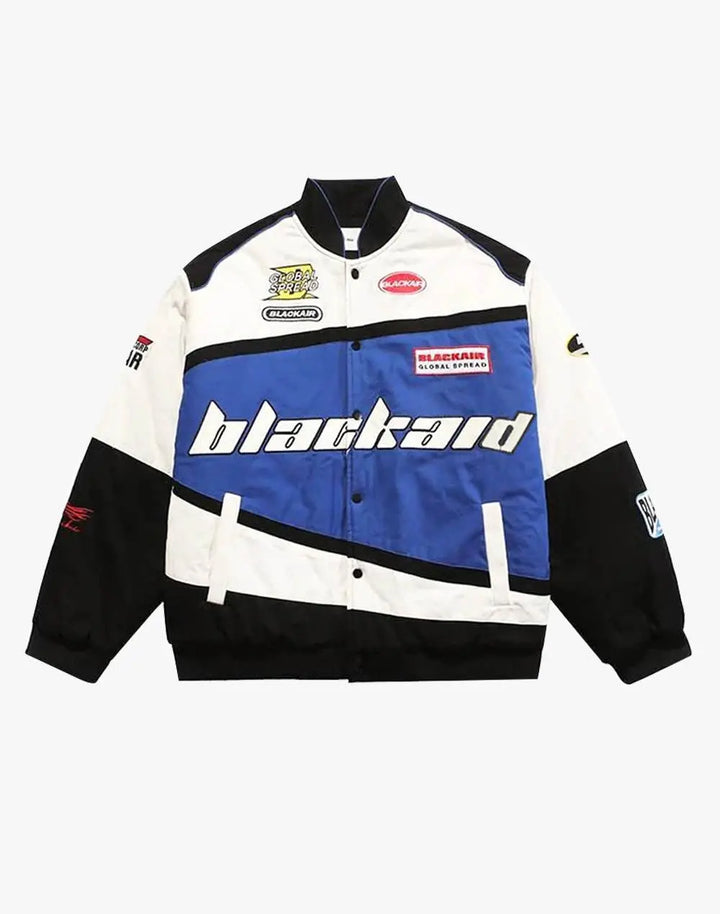 "Blackaid" Racing Jacket High Street Pink